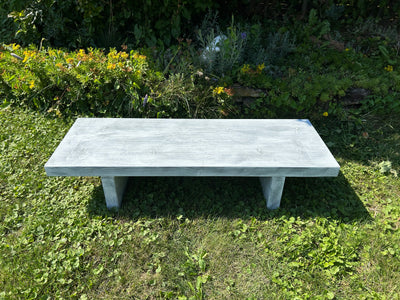 Blumenbank - Pflanzen Regal Massivholz Deko Bank