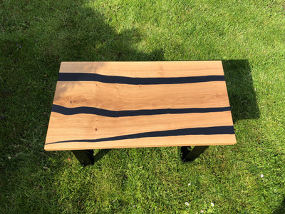 Couchtisch Eiche - Epoxy